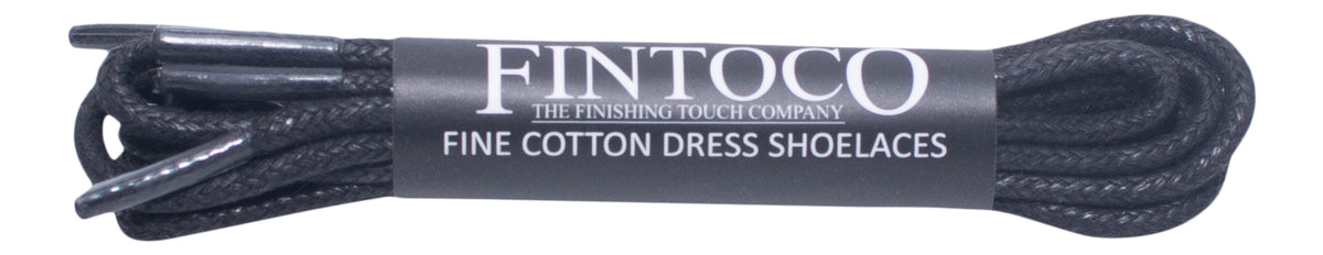 Mens Waxed Cottton Dress Shoelaces