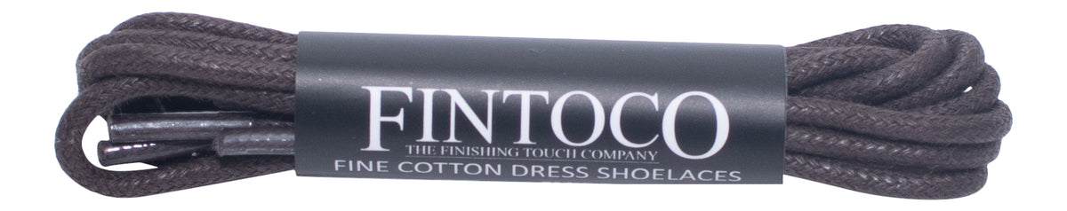 Mens Waxed Cottton Dress Shoelaces