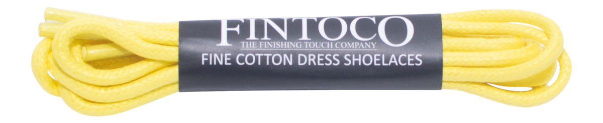 Mens Waxed Cottton Dress Shoelaces