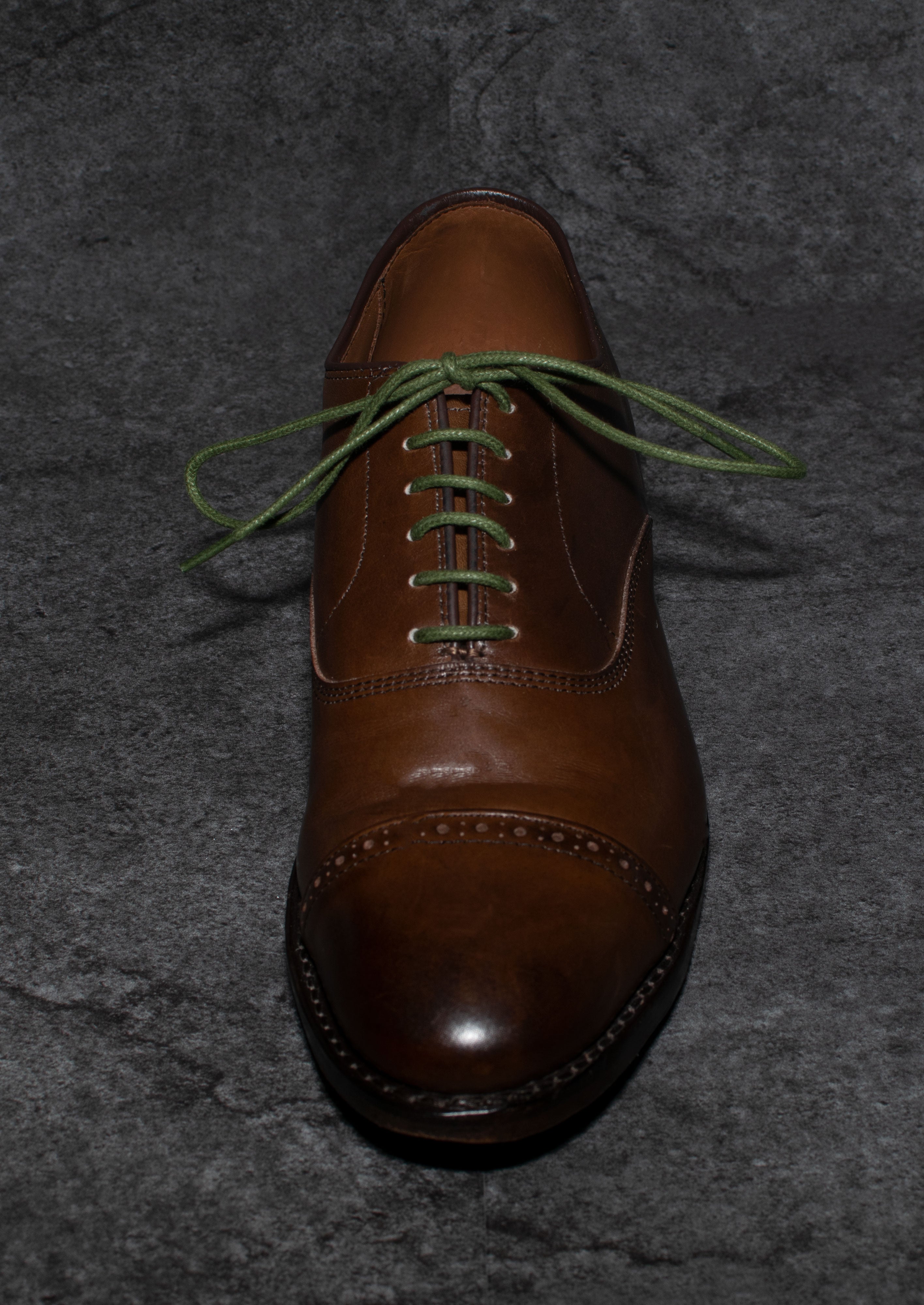 Mens Waxed Cottton Dress Shoelaces - Fintoco