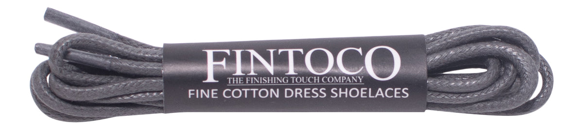 Mens Waxed Cottton Dress Shoelaces