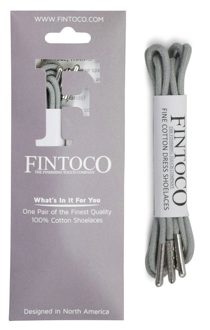 FINTOCO - 3 Pairs Of Flat Waxed Dress Shoelaces, Tan, 26 Inches