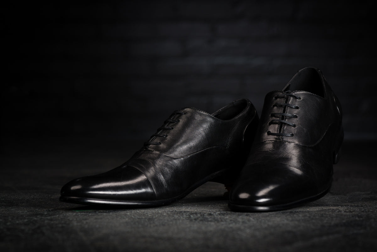 Flat &quot;Skinnys&quot; Dress Shoelaces - Black