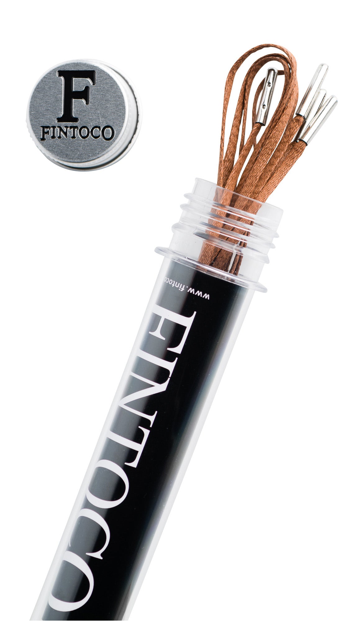 Flat "Skinnys" Dress Shoelaces - Brown