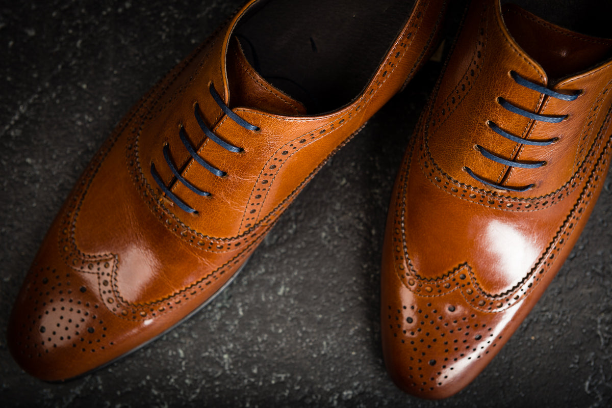 Flat &quot;Skinnys&quot; Dress Shoelaces - Navy Blue