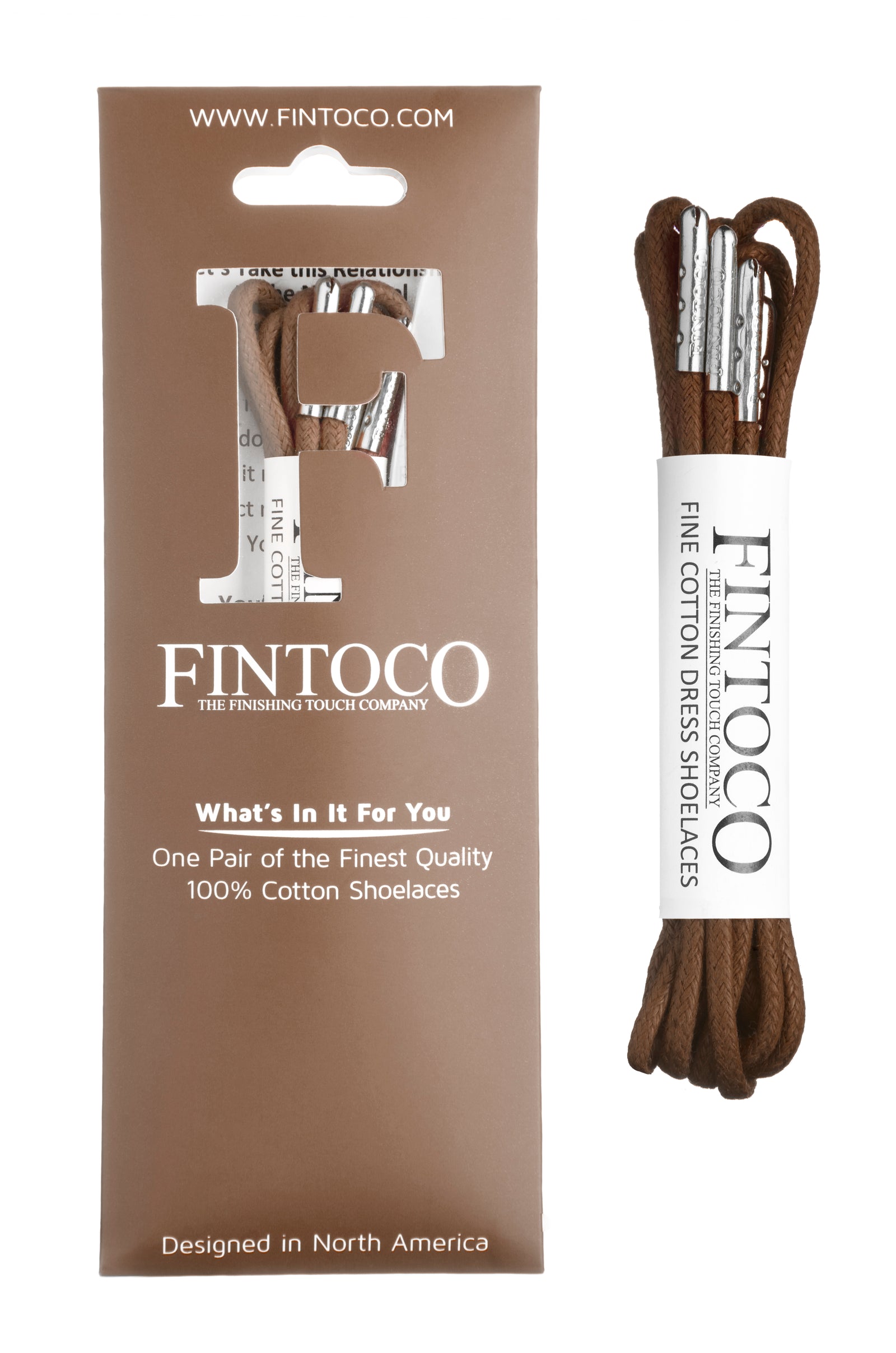 Dark Chocolate Brown Waxed Dress Shoelaces with Metal Tips