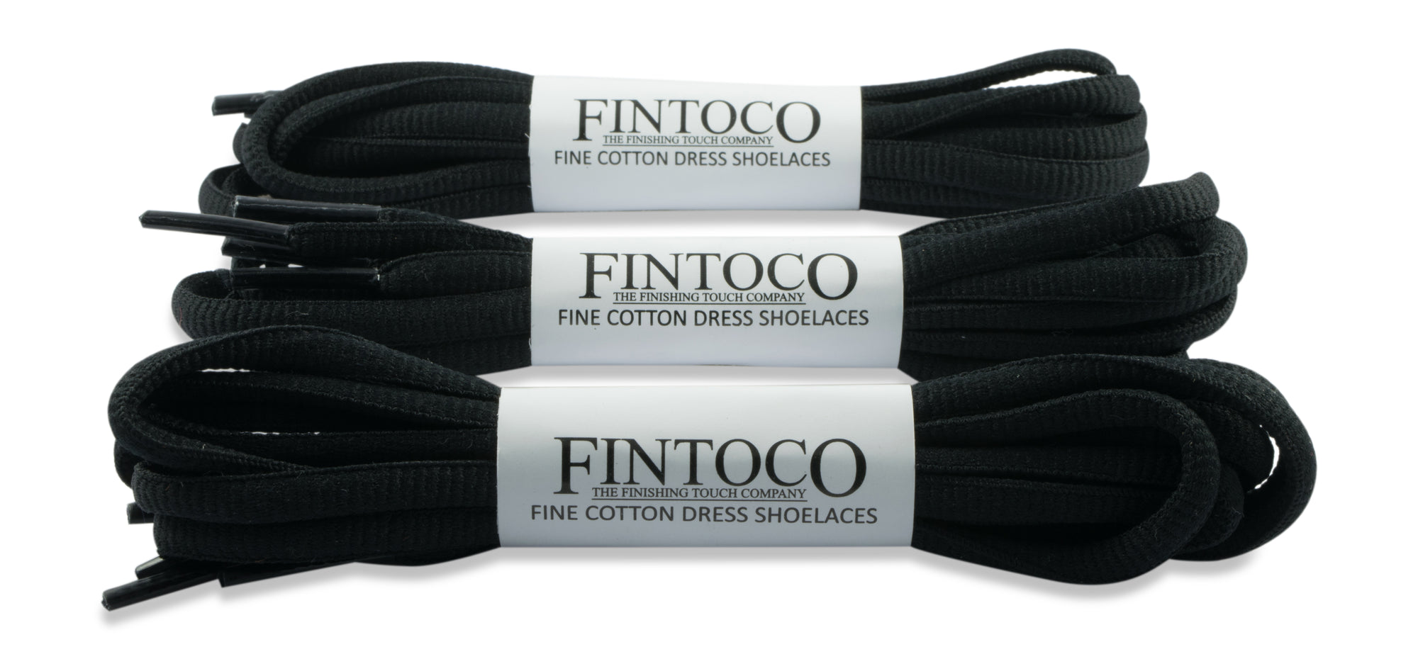 Oval Athletic Shoelaces [3 Pair Pack]