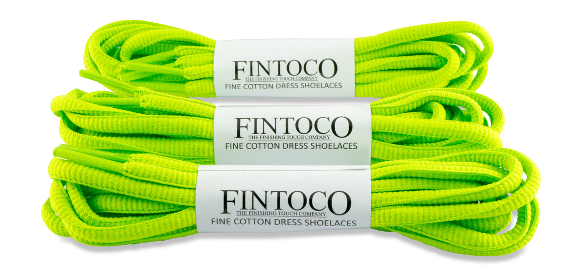 Oval Athletic Shoelaces [3 Pair Pack]